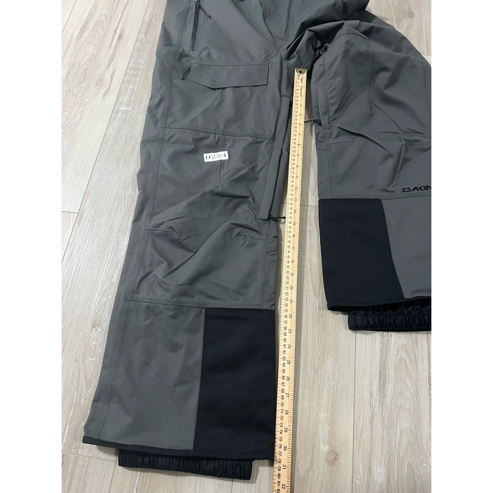 DAKINE Ski Snow Pants Mens Size M Grey RECCO Reach 20K 2L Snowboarding Winter. - Picture 3 of 11